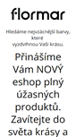 Mobile Screenshot of flormar.cz